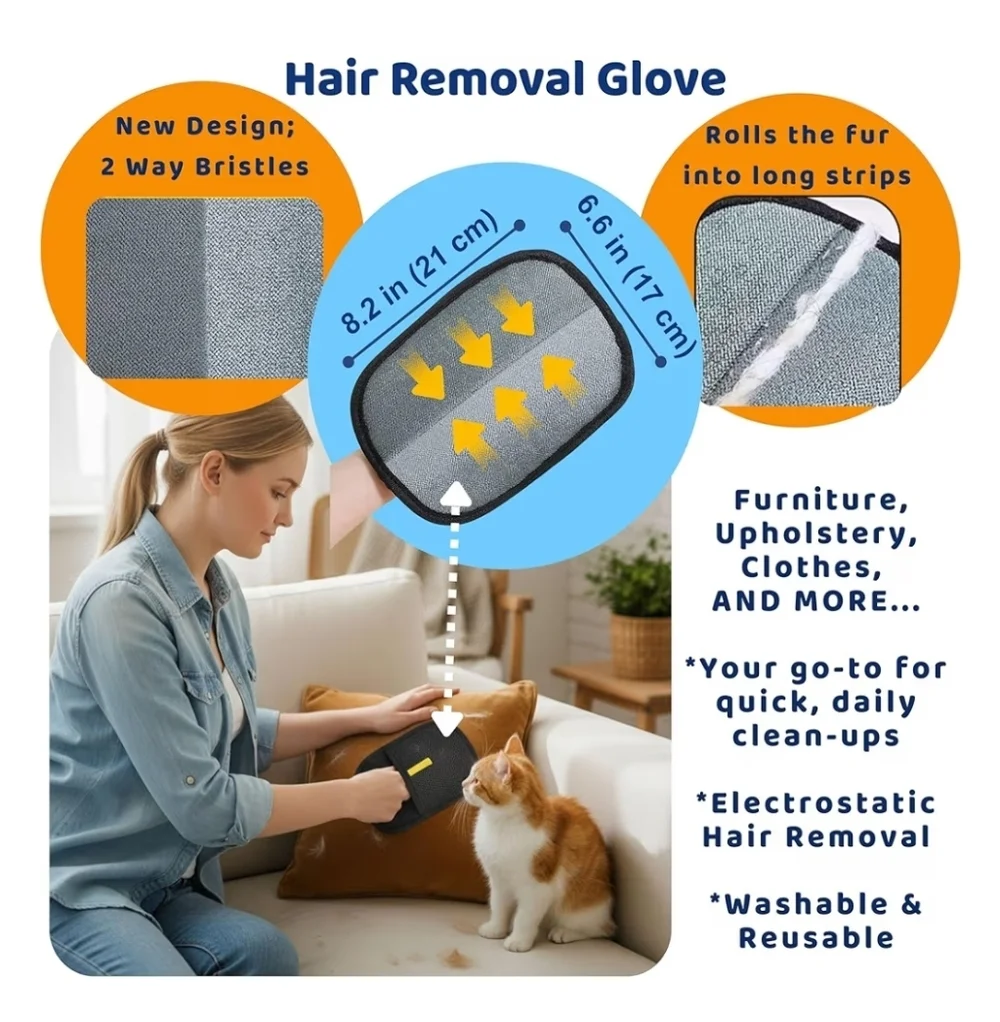 3 In 1 Pet Hair Removal Tool
